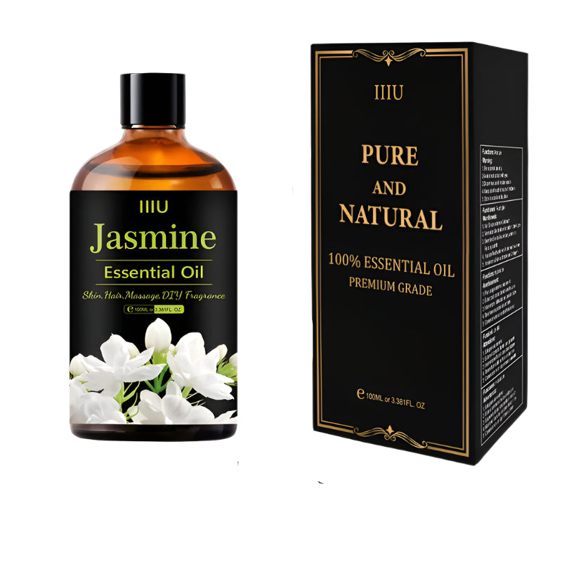 Jasmine Essential Oil 100ml – Moisturizing Aromatherapy Oil
