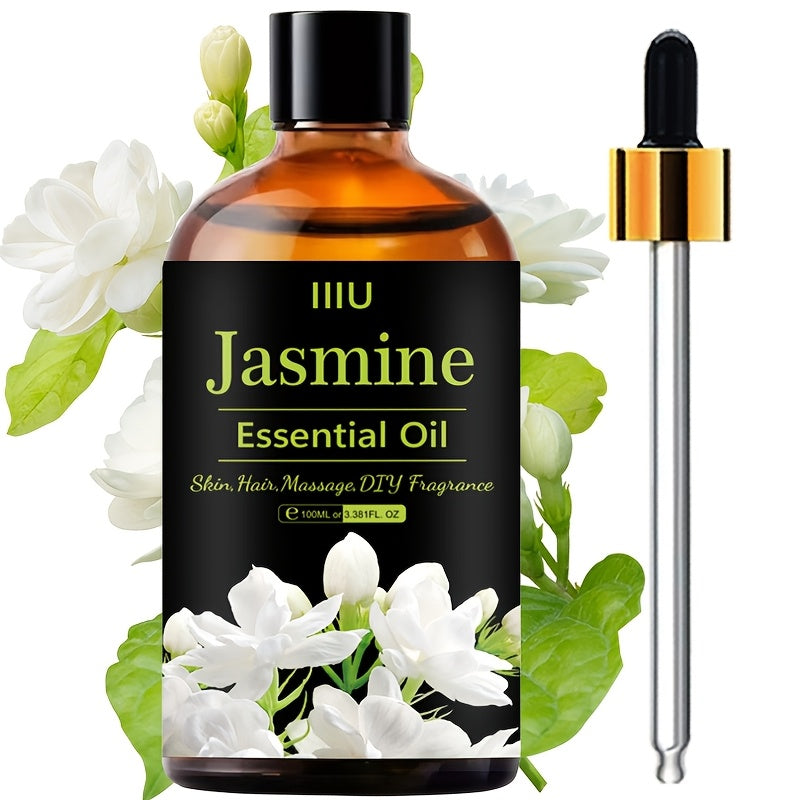 Jasmine Essential Oil 100ml – Moisturizing Aromatherapy Oil