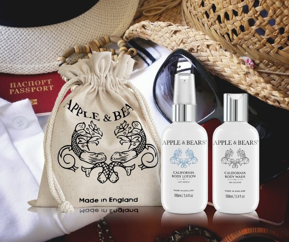 California Travel Set – Body Wash & Lotion, 100ml