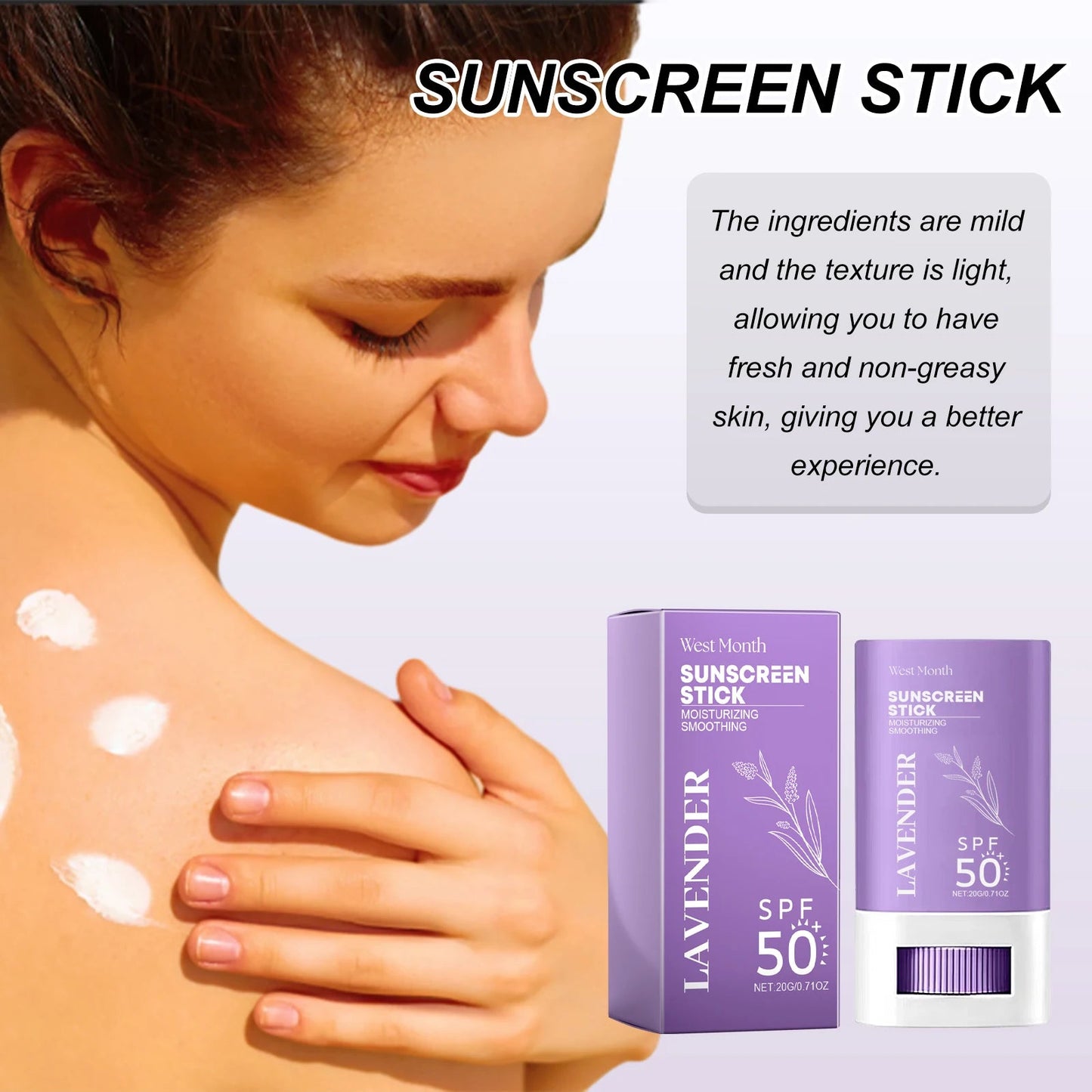 SPF 50 Sun Stick – UV Protection & Hydration RIAZ EXPRESS.COM