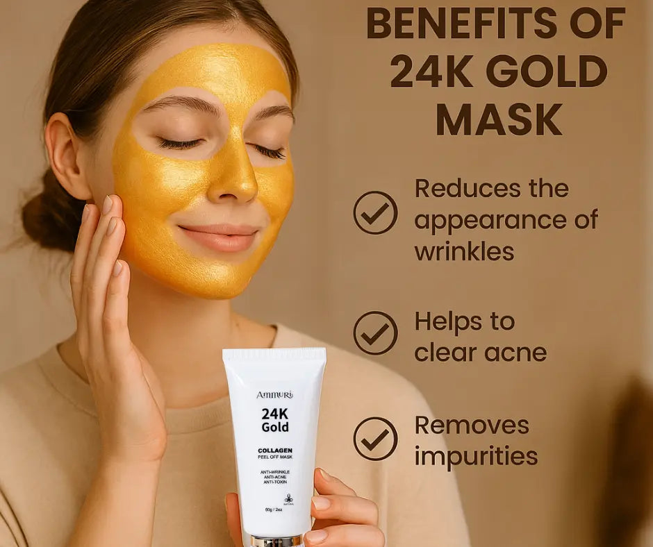 Ammuri 24K Gold Peel-Off Face Mask