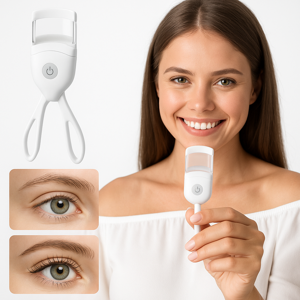 Heated Eyelash Curler – Long-Lasting Lift & Curl for Lashes