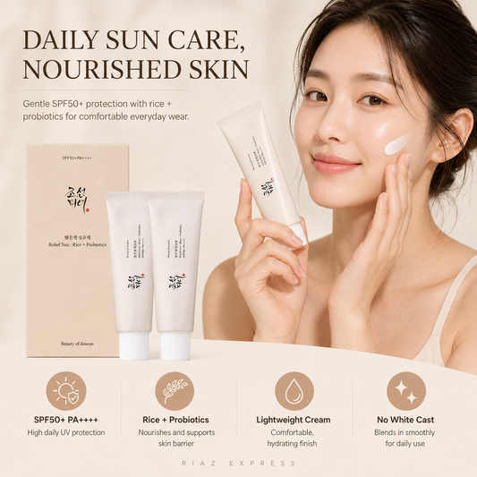 Beauty of Joseon Relief Sun SPF50+ – Made in Korea