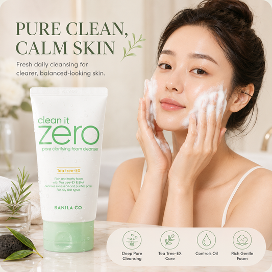 BANILA CO Clean It Zero Pore Clarifying Foam Cleanser