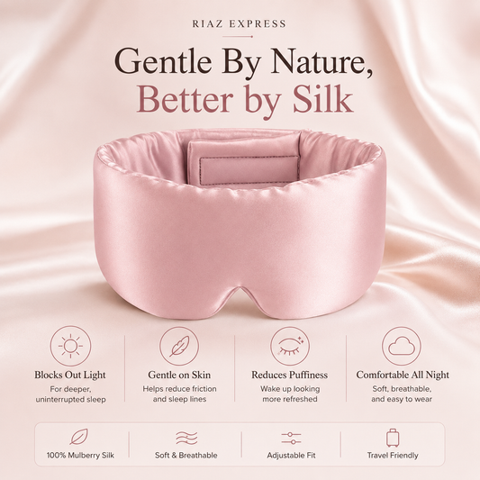 Mulberry Silk Blackout Sleep Mask