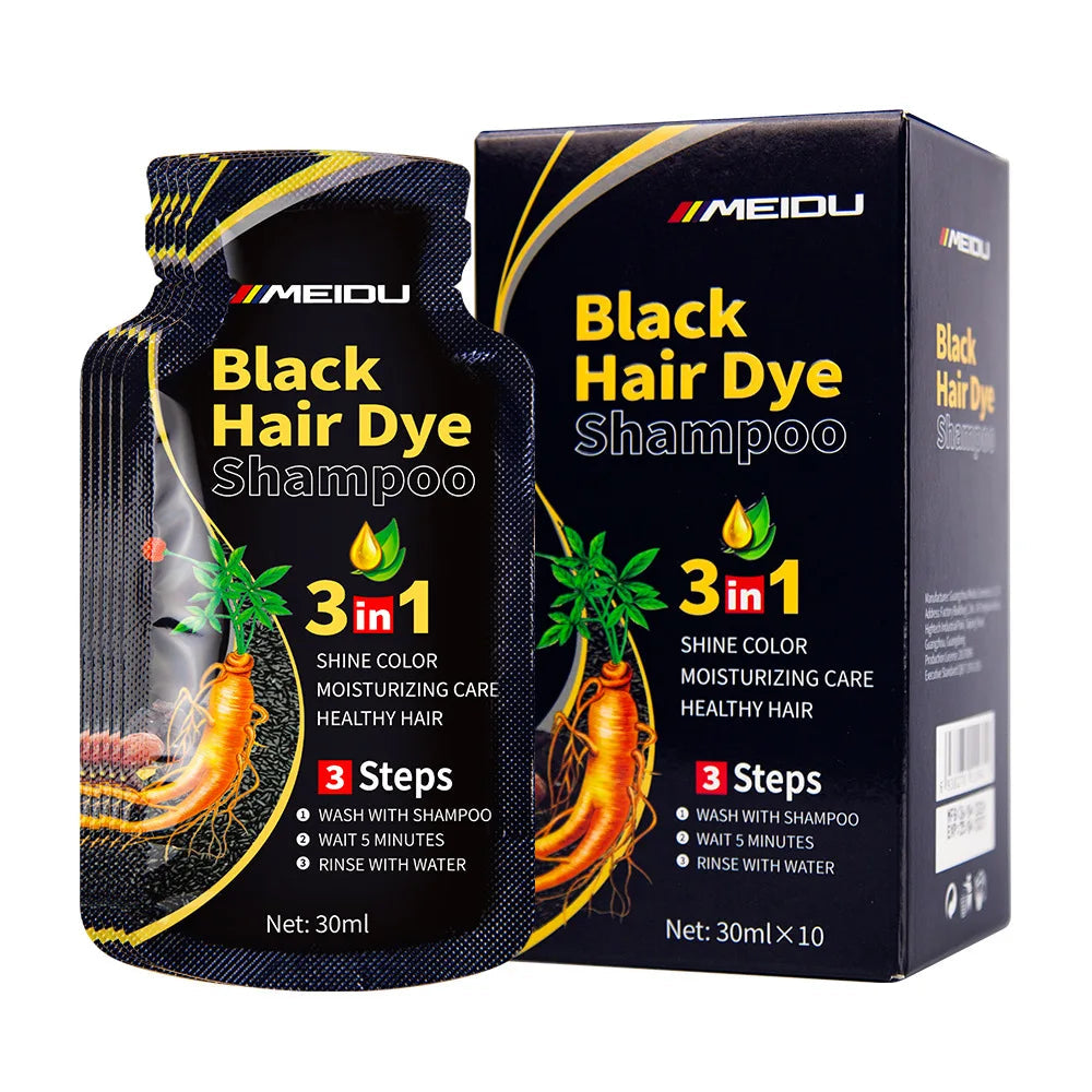 30ml 3-in-1 Hair Dye Shampoo riazexpress