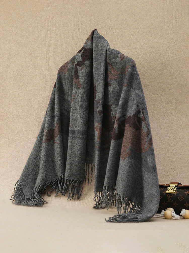 Cashmere Tassel Shawl