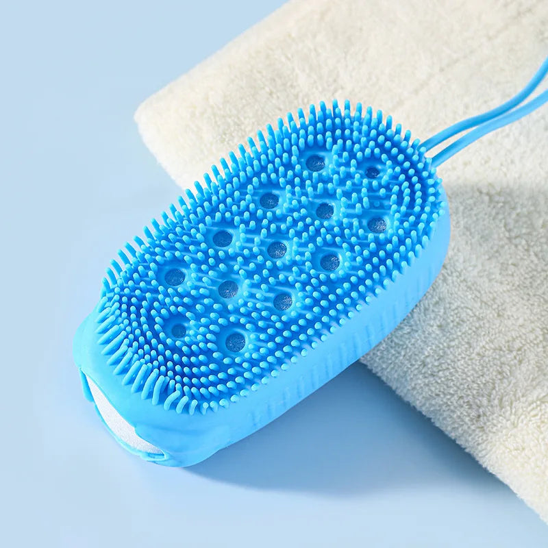 Silicone Foaming Bath Brush riazexpress