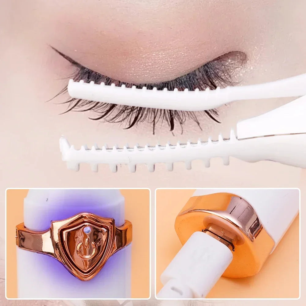 Electric Heated Eyelash Curler – Long-Lasting Curl