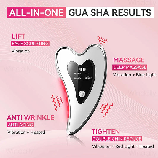 in-1 Electric Gua Sha Face Massager