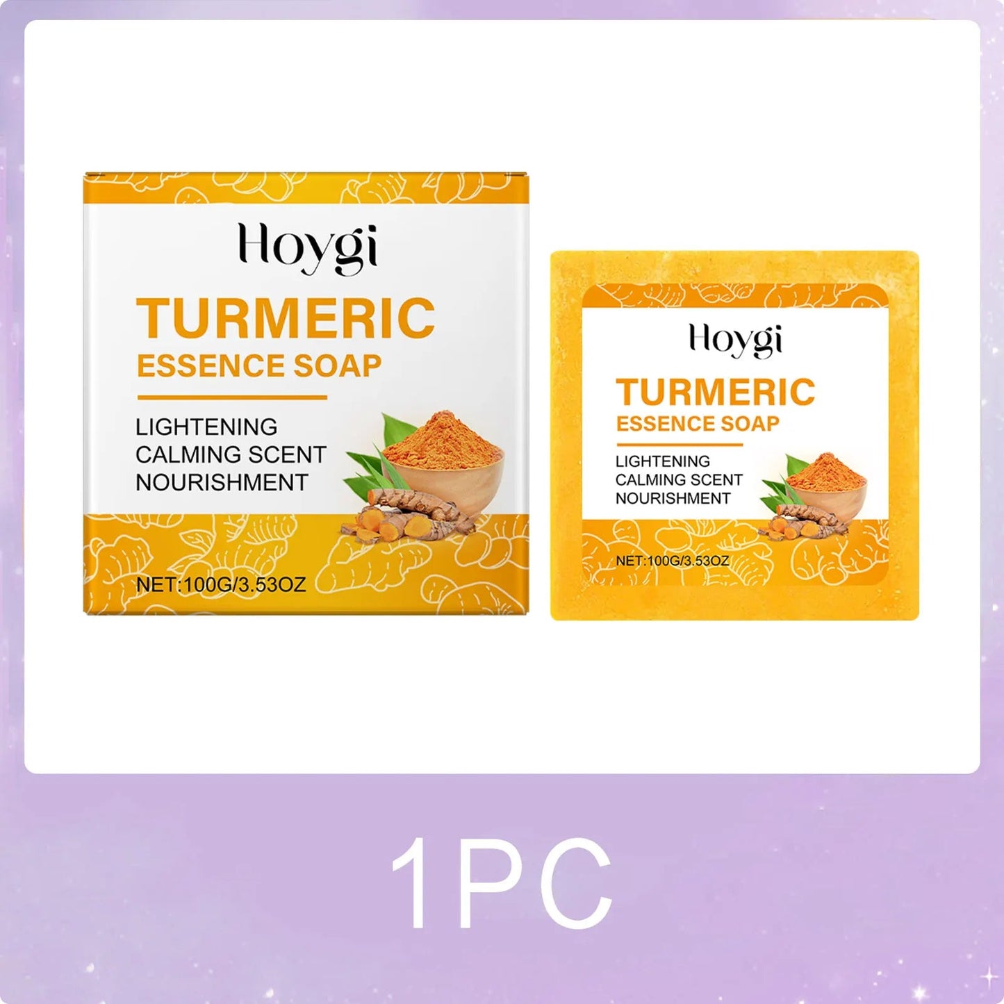 Natural Turmeric Face & Body Bar riazexpress