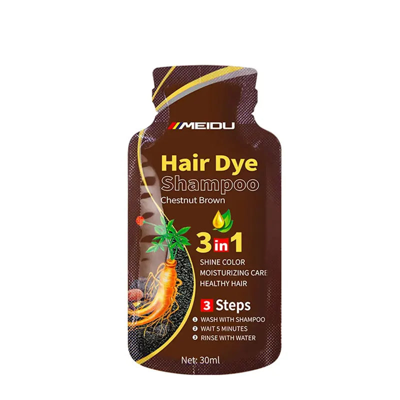 30ml 3-in-1 Hair Dye Shampoo riazexpress