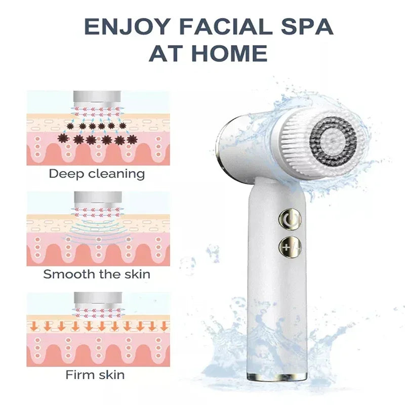 6-in-1 Sonic Facial Cleansing Brush