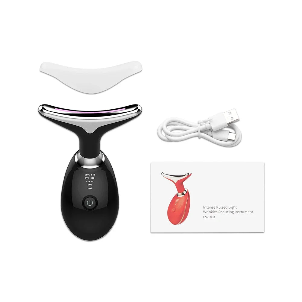 EMS Face & Neck Massager – Photon Therapy Lifting & Slimming Device