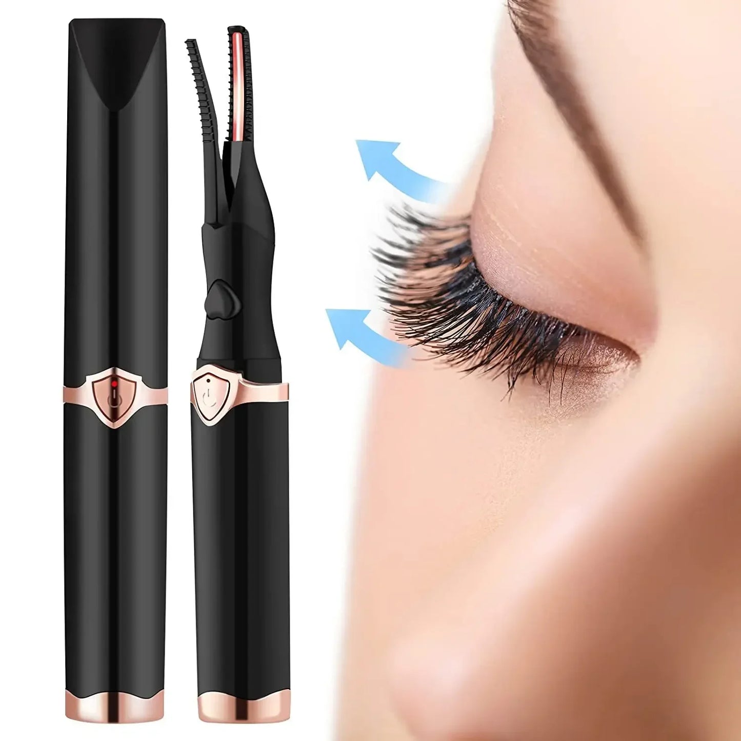 Electric Heated Eyelash Curler – Long-Lasting Curl