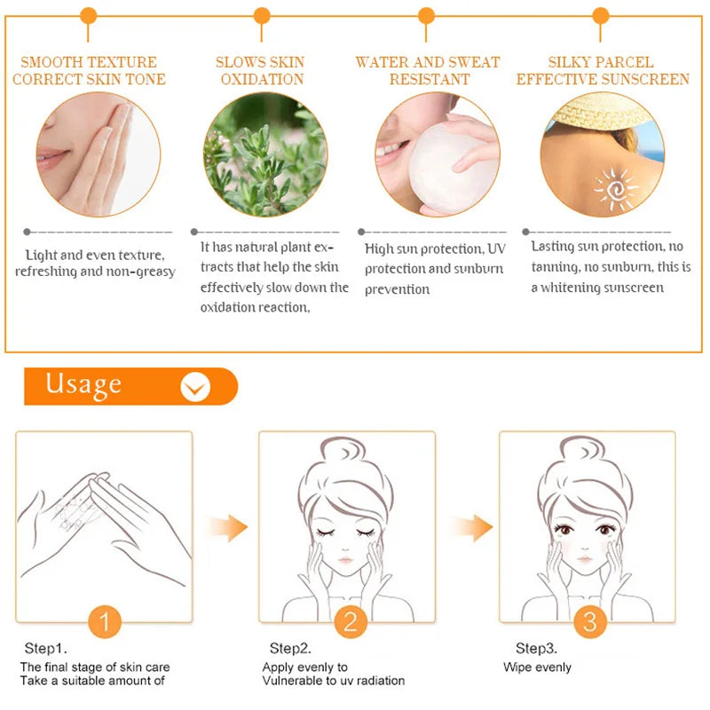 Facial & Body Sunblock Cream riazexpress