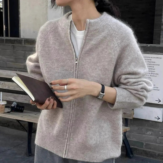 Cashmere Zipper Cardigan – Autumn Edition