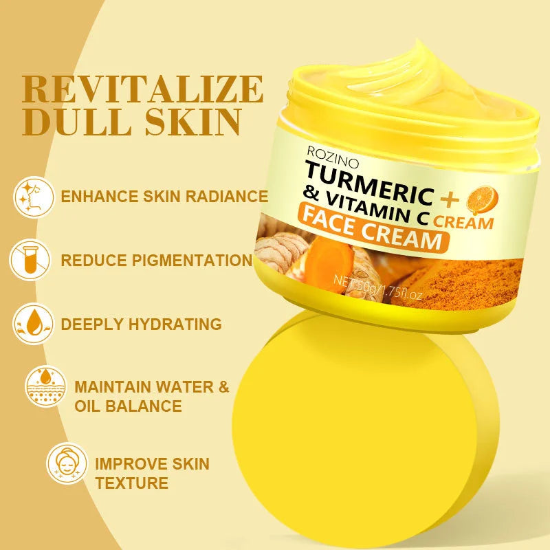 Turmeric VC Moisturizing Face Cream riazexpress