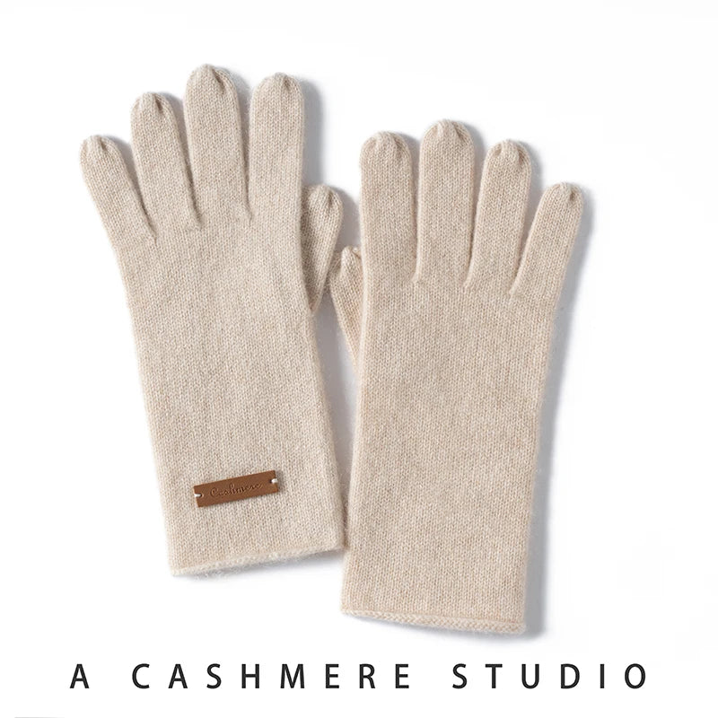 Unisex Cashmere Gloves – Warm Knit Winter Gloves