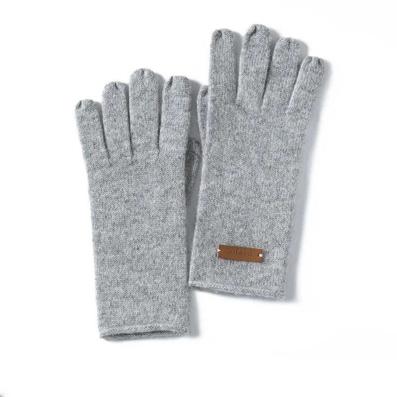 Unisex Cashmere Gloves – Warm Knit Winter Gloves