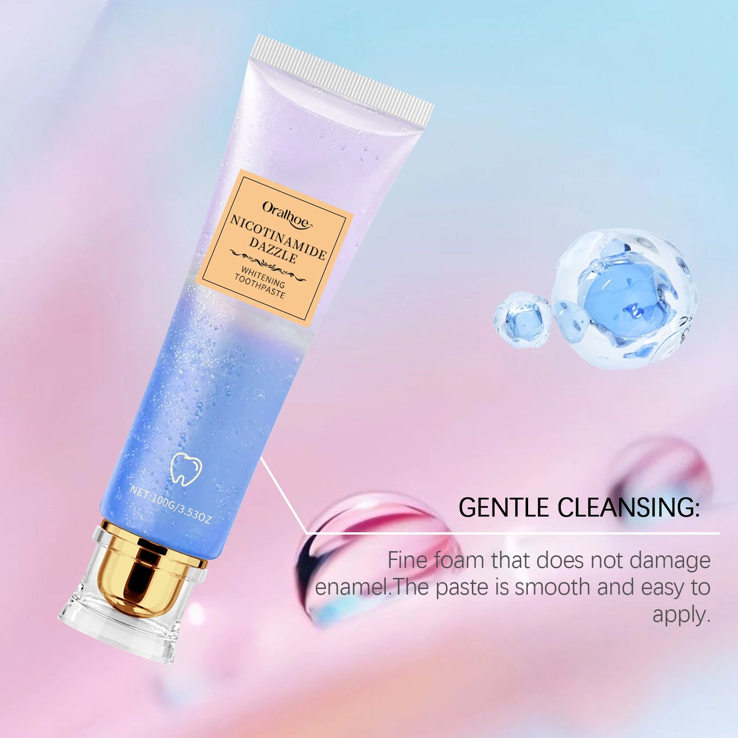 Niacinamide Toothpaste Whitening & Enamel Protection