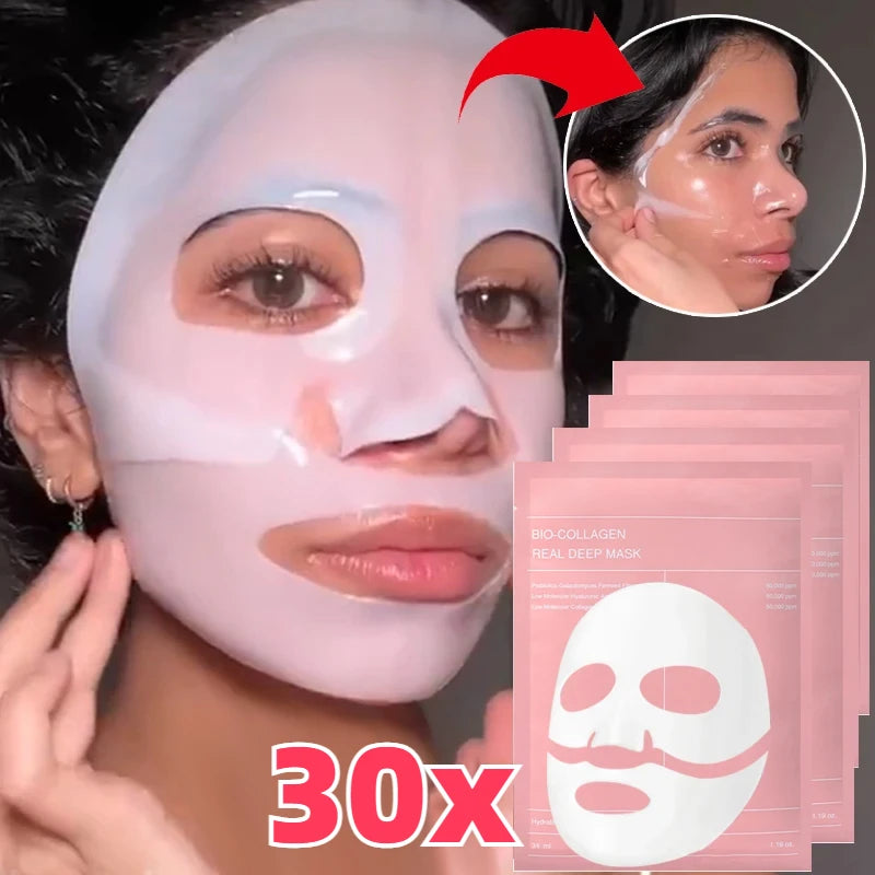 Bio Collagen Hydrating Overnight Face Mask – Brightening & Moisturizing