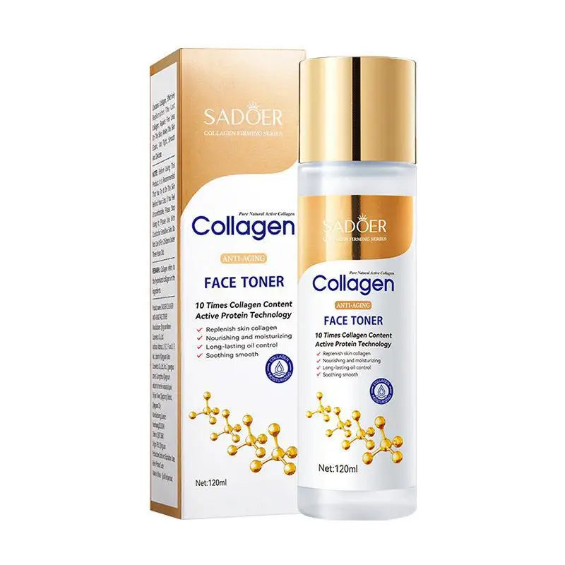 Collagen Skin Care Set – Cleanser, Essence & Face Cream for Deep Hydration