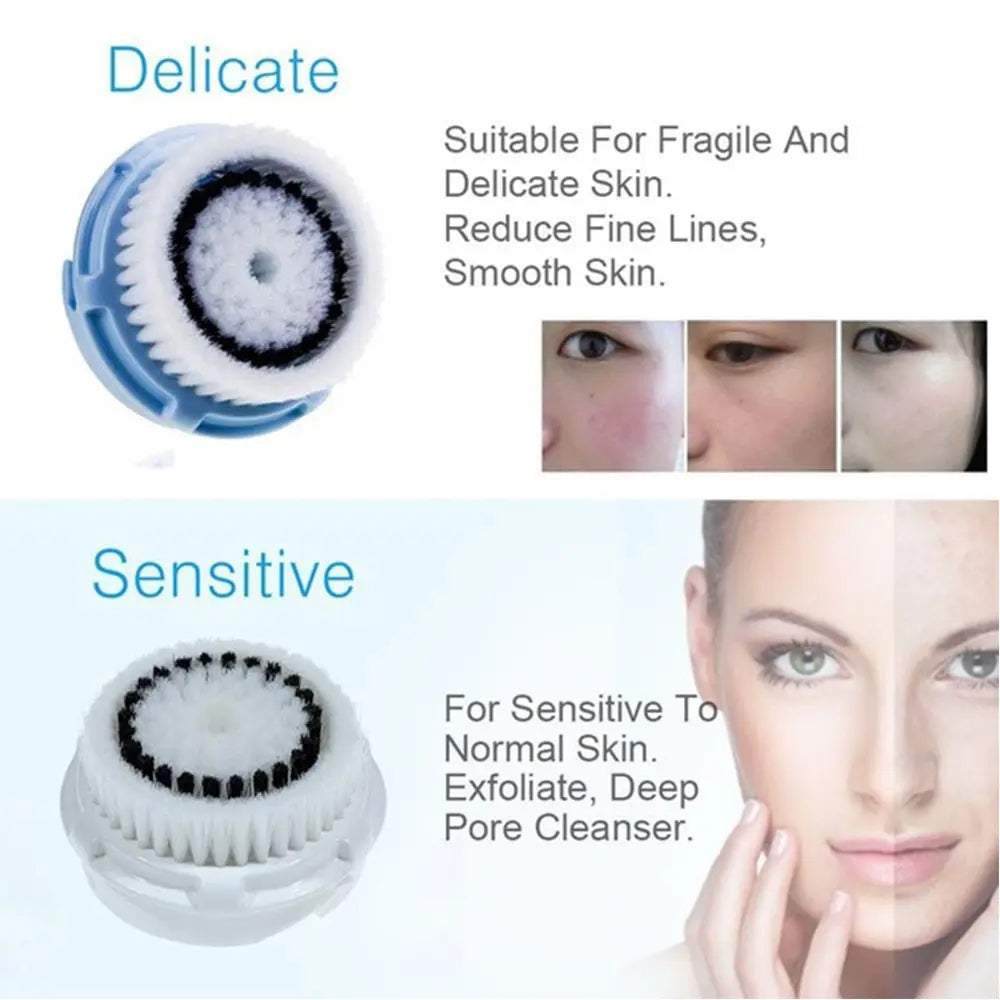 Facial Cleansing Brush Head – Replacement