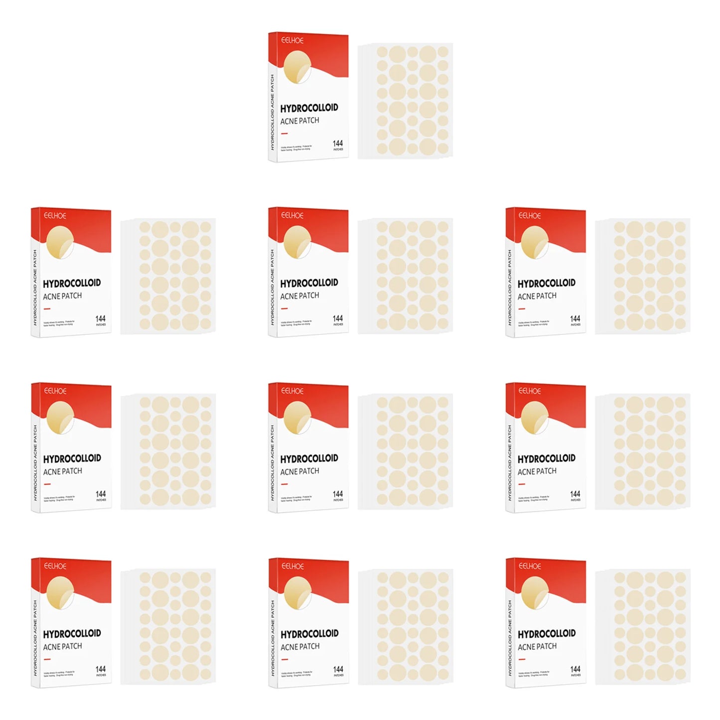 Invisible Hydrocolloid Acne Patches