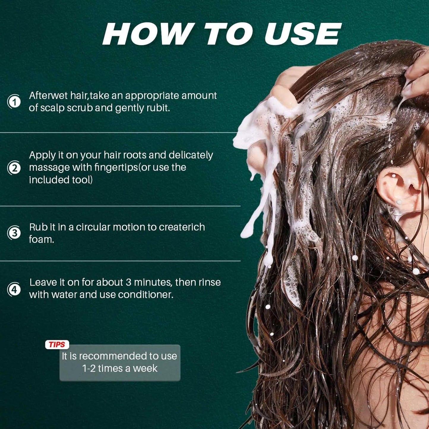 Rosemary Mint Scalp Scrub | Deep Clean & Hair Strengthening – 100g. RIAZ EXPRESS.COM