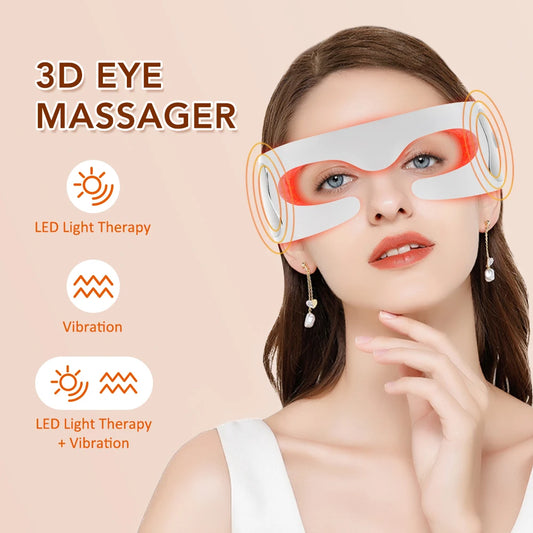 3D Red Light Eye Massager