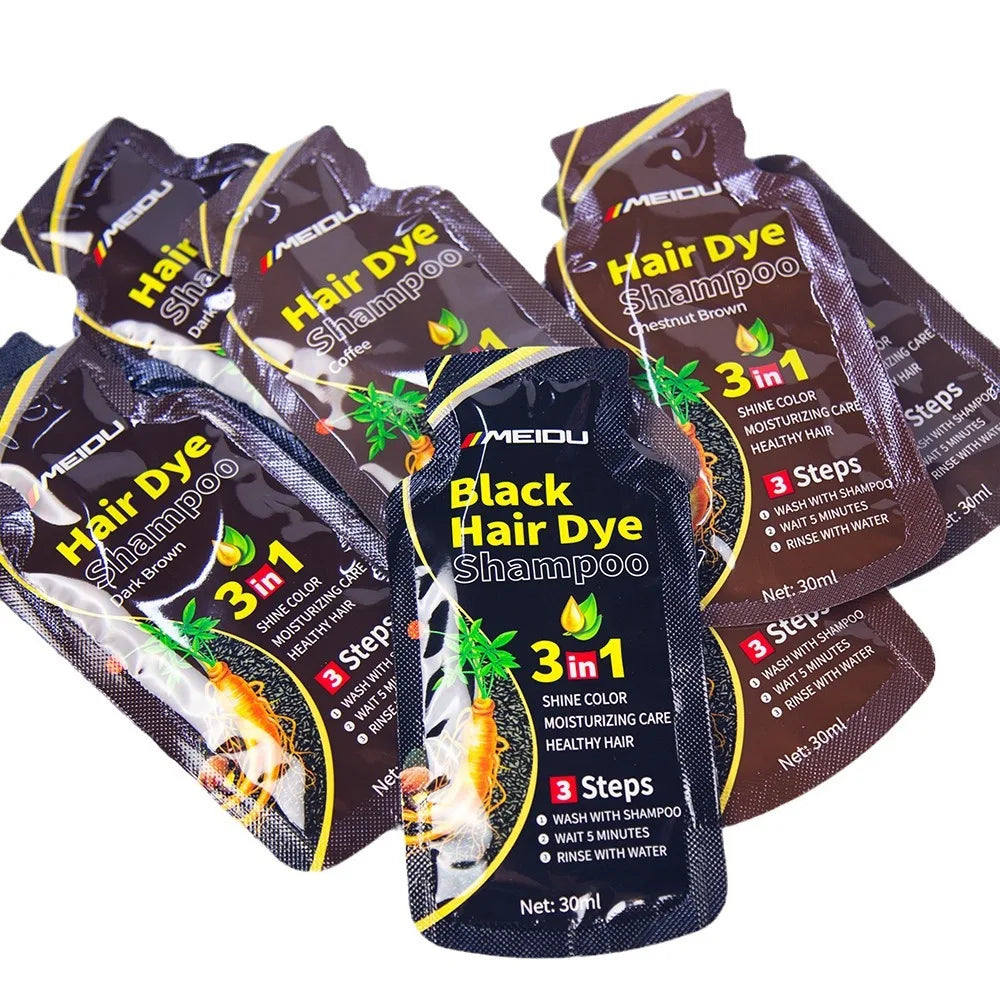 30ml 3-in-1 Hair Dye Shampoo riazexpress