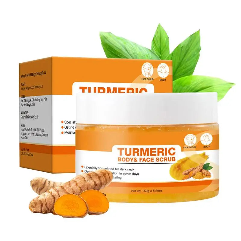 Turmeric Brightening Face Scrub riazexpress