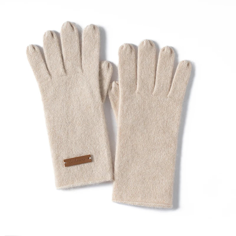 Unisex Cashmere Gloves – Warm Knit Winter Gloves