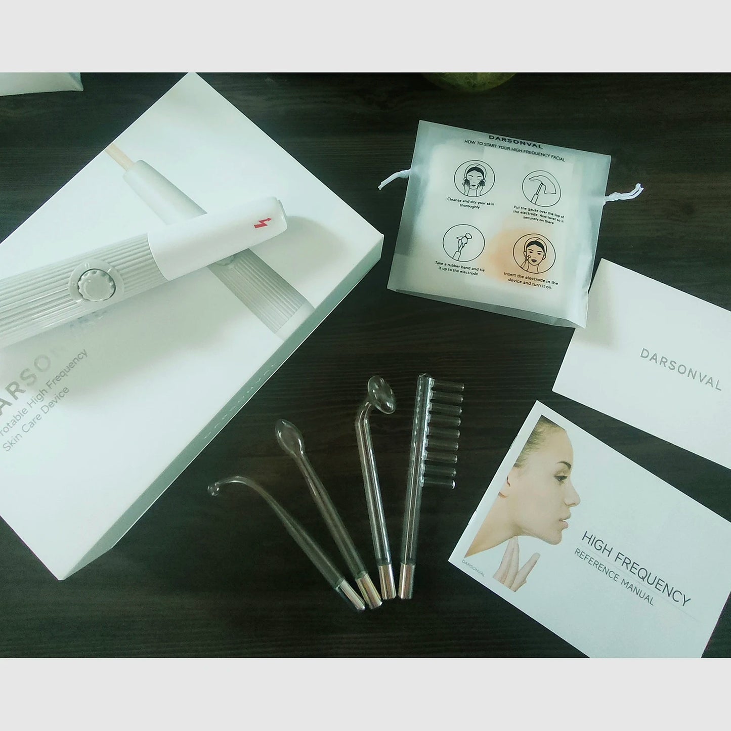 DARSONVAL 6-in-1 High Frequency Facial Machine