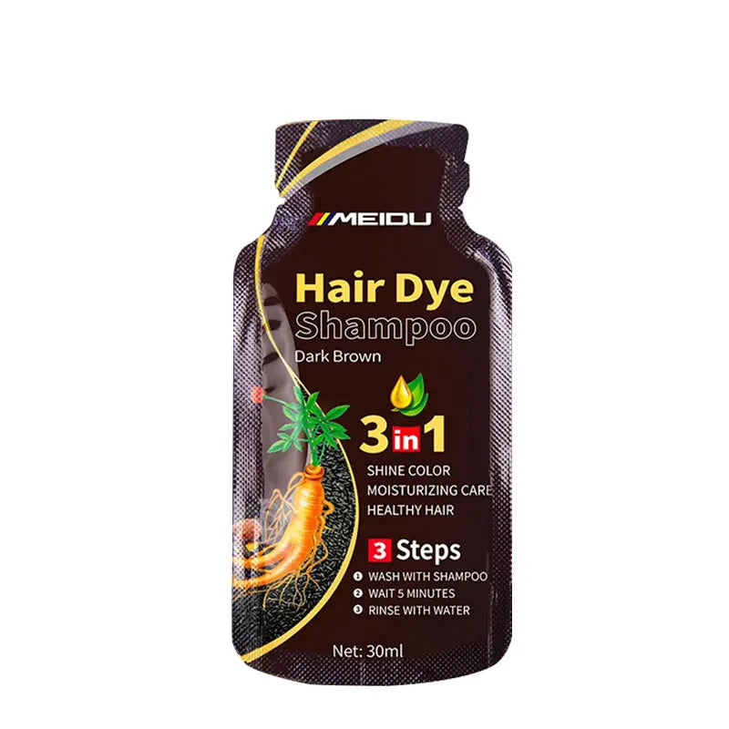 30ml 3-in-1 Hair Dye Shampoo riazexpress