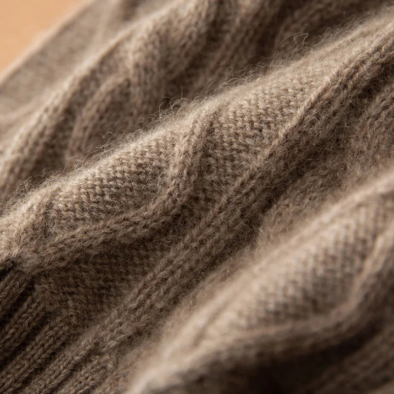 Cashmere Knit Beanie – Women’s Winter Hat