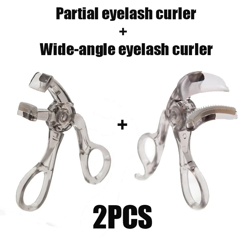Dual-Type Eyelash Curler with Comb