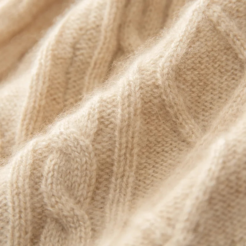 Cashmere Knit Beanie – Women’s Winter Hat