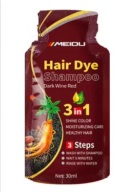 30ml 3-in-1 Hair Dye Shampoo riazexpress