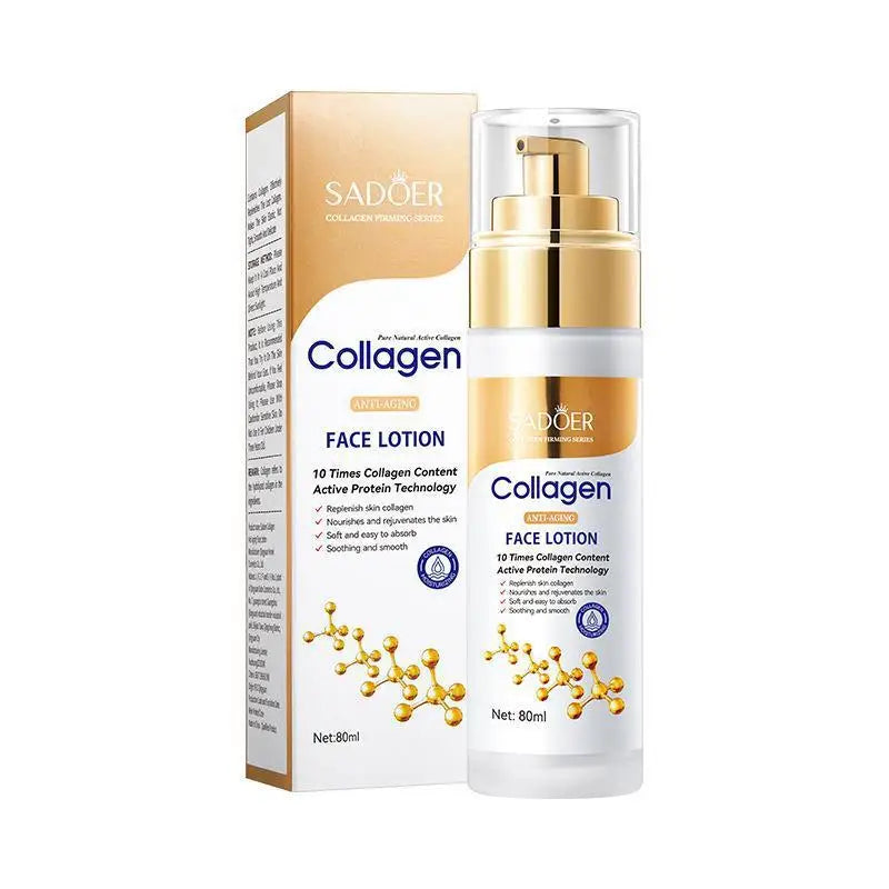 Collagen Skin Care Set – Cleanser, Essence & Face Cream for Deep Hydration