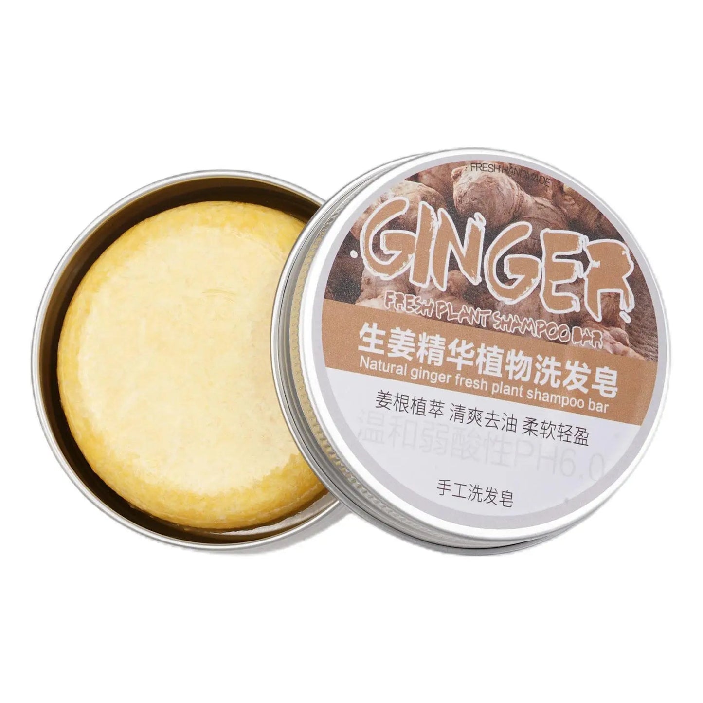 Ginger Hair Growth Shampoo Bar riazexpress