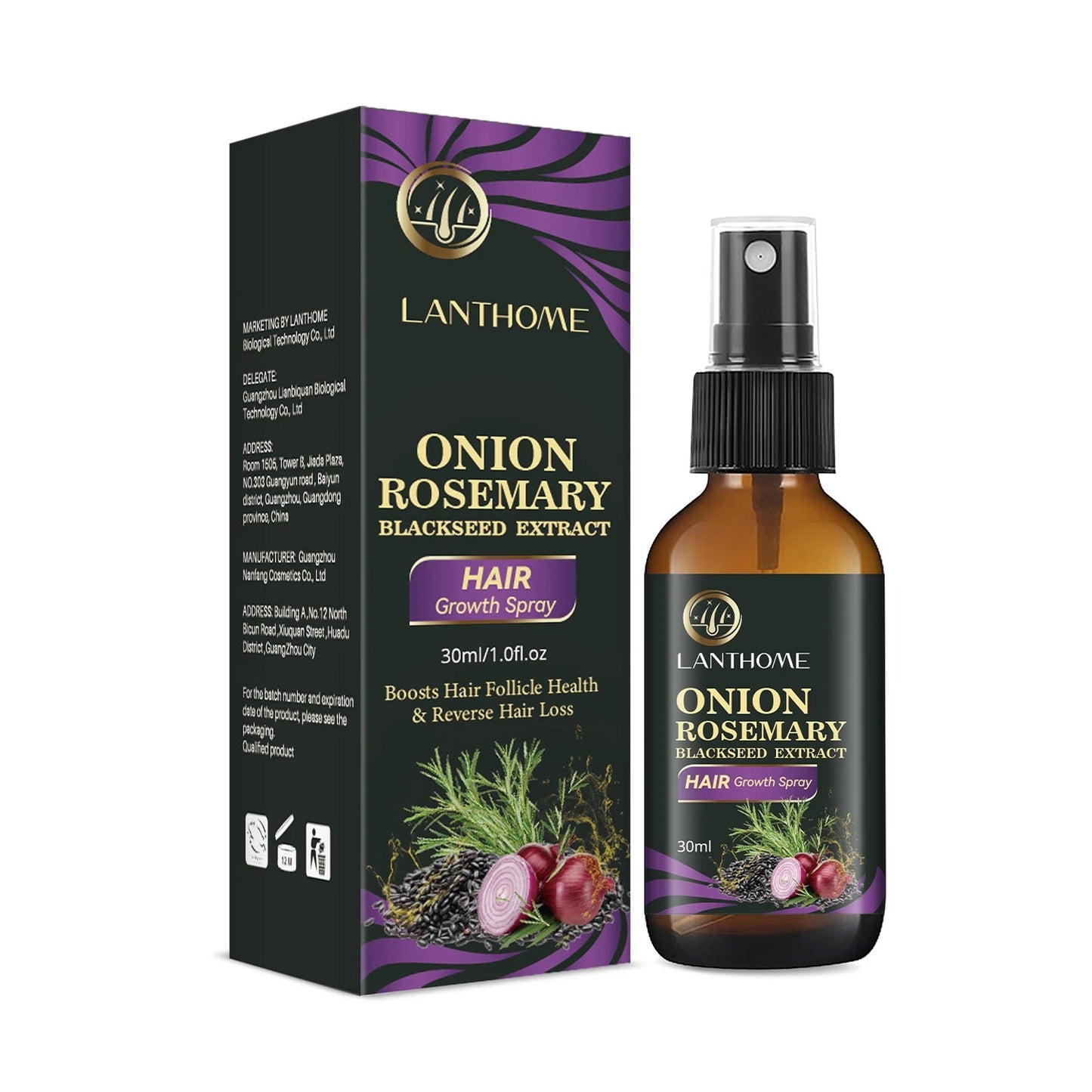 Onion & Rosemary Hair Regrowth riazexpress