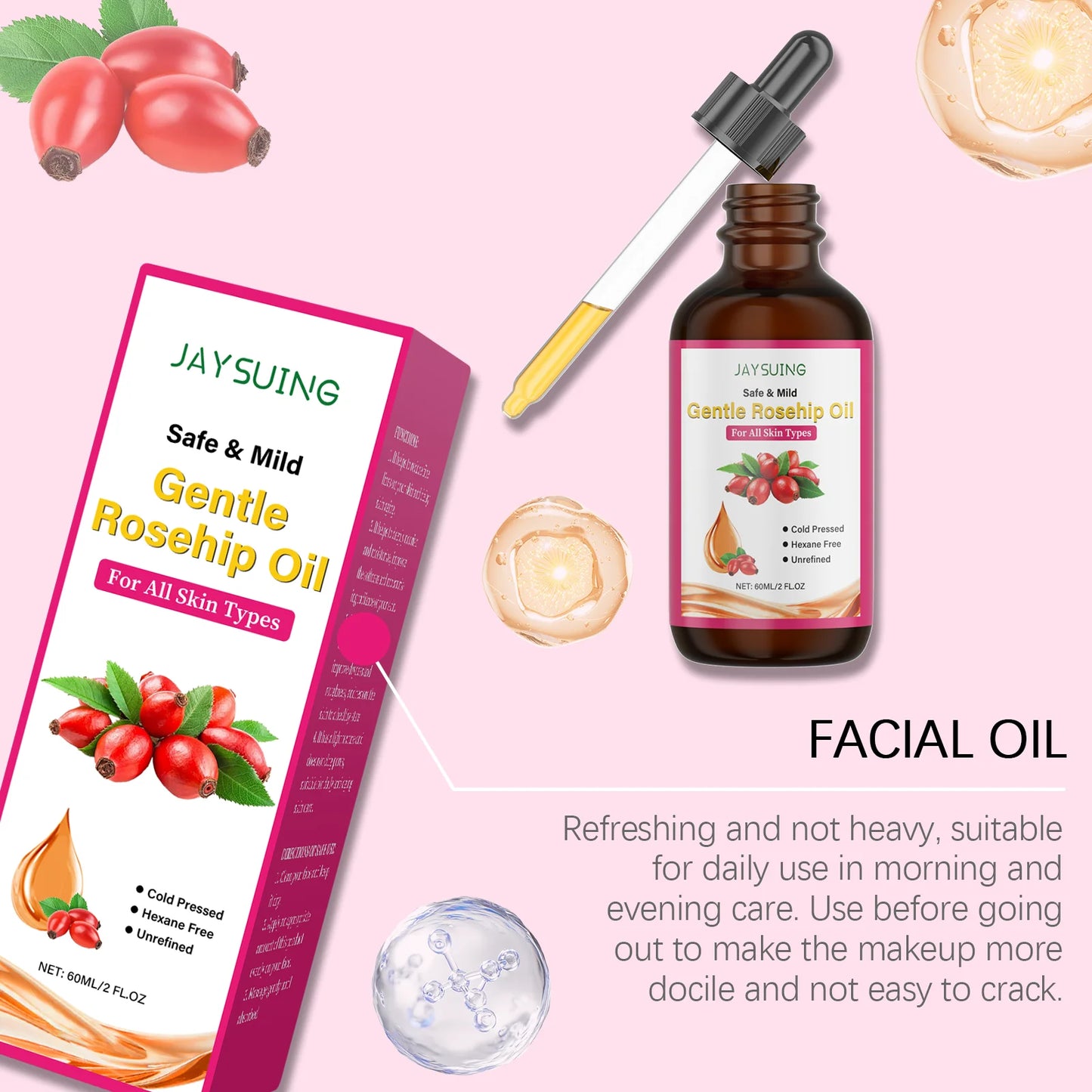 Organic Rosehip Face Oil