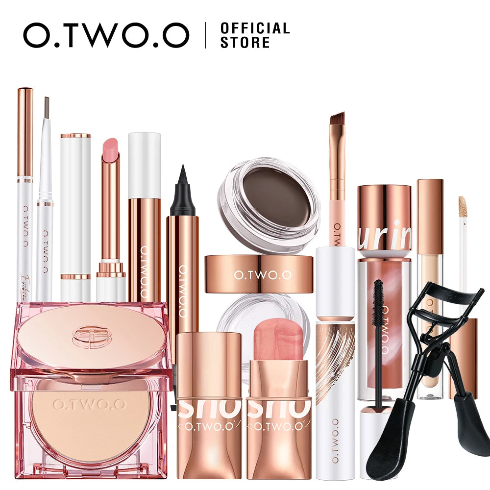 O.TWO.O 10PCS Full Makeup Kit – Face, Eyes & Lip Essentials