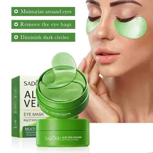 SAODER Aloe Vera Collagen Eye Masks 60pcs