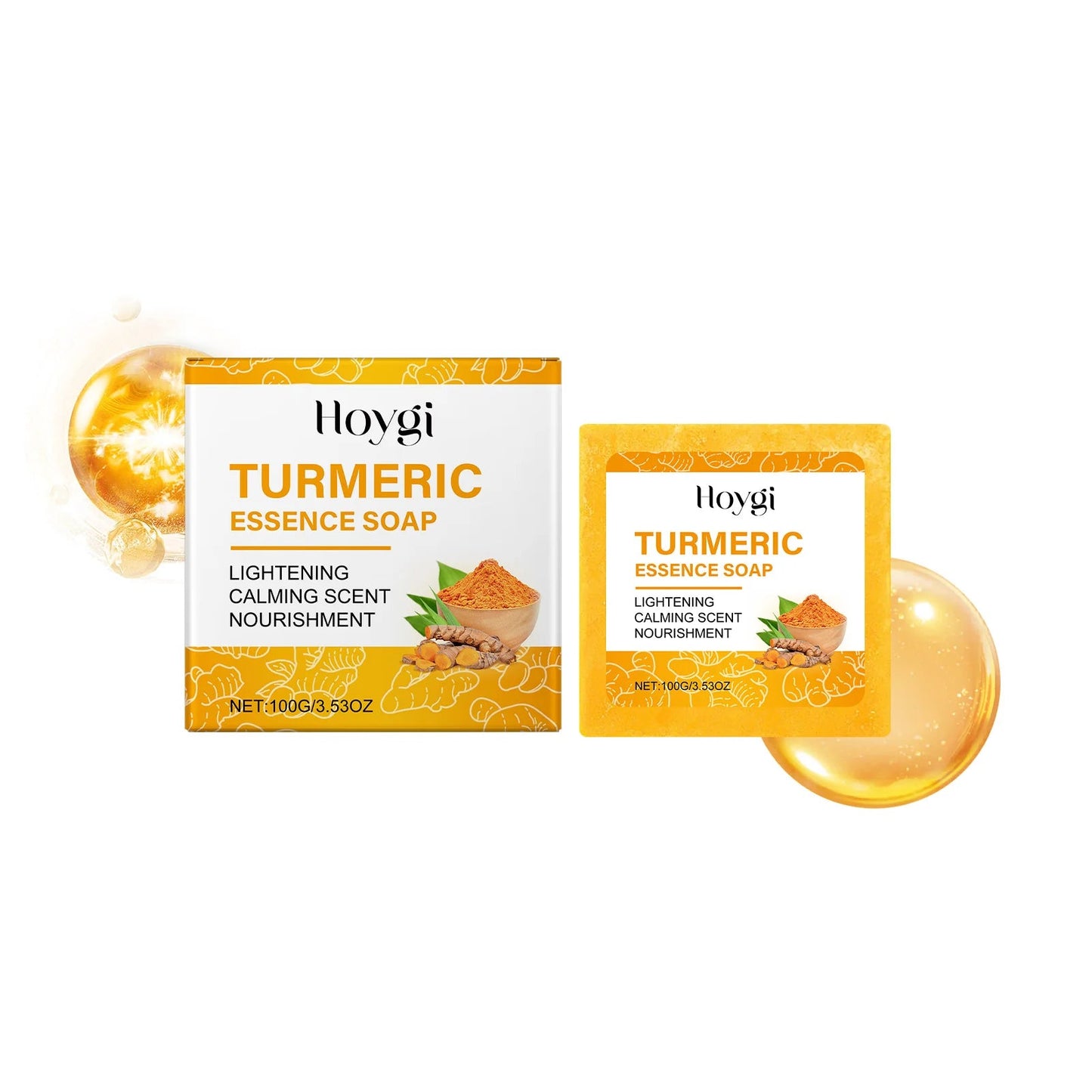 Natural Turmeric Face & Body Bar riazexpress