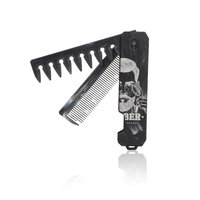 3-in-1 Pocket Folding Comb Set