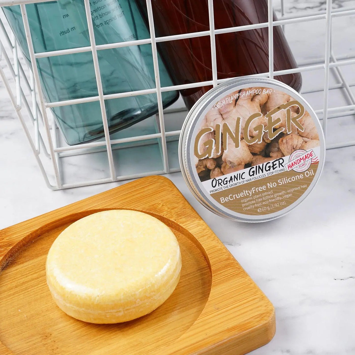 Ginger Hair Growth Shampoo Bar riazexpress