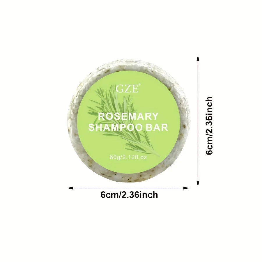 GZE Rosemary Shampoo Bar | Deep Cleansing, Oil Control & Hair Strengthening. RIAZ EXPRESS.COM